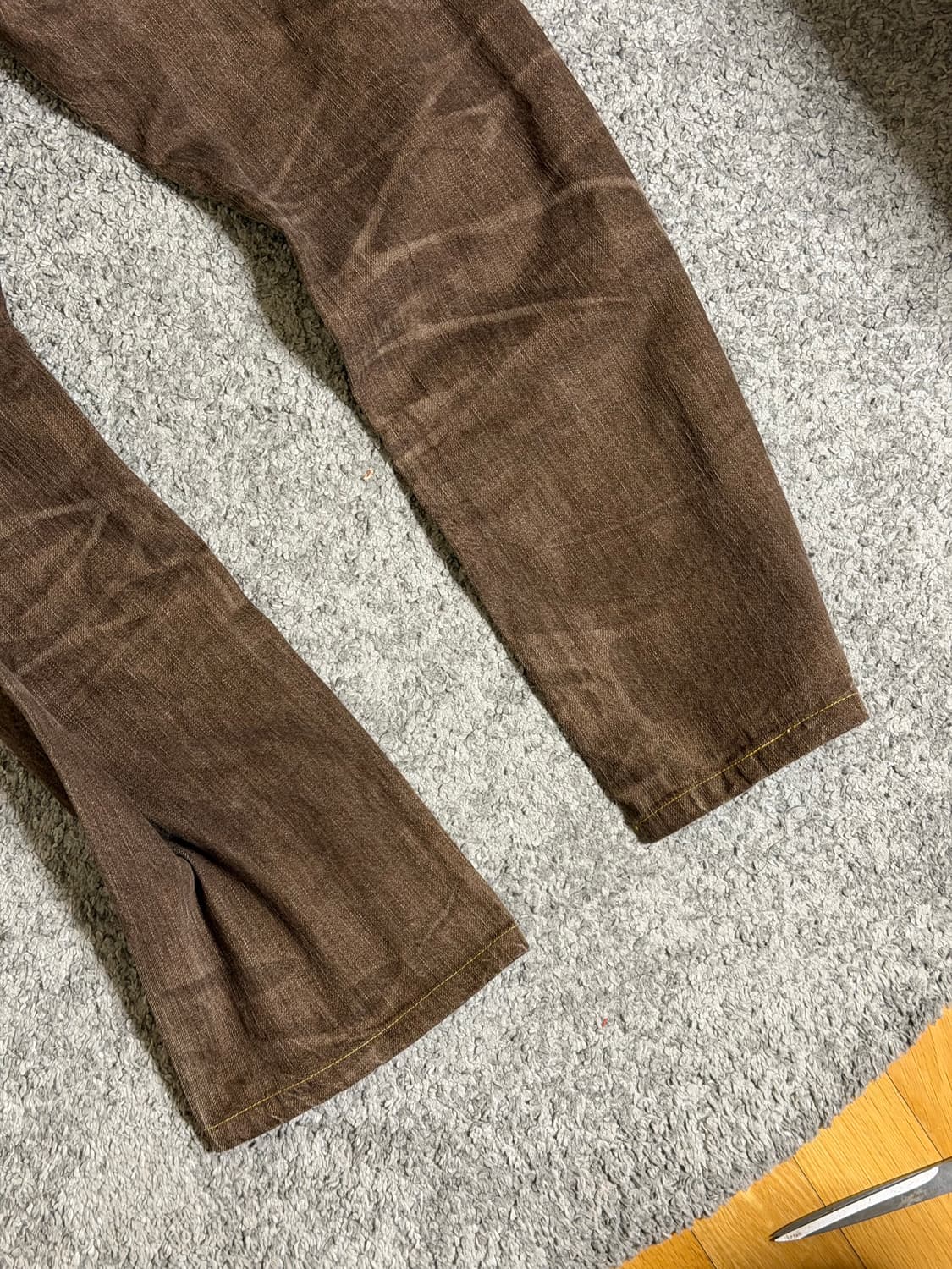 에드윈 블루트립 503 브라운 데님 상품이미지8