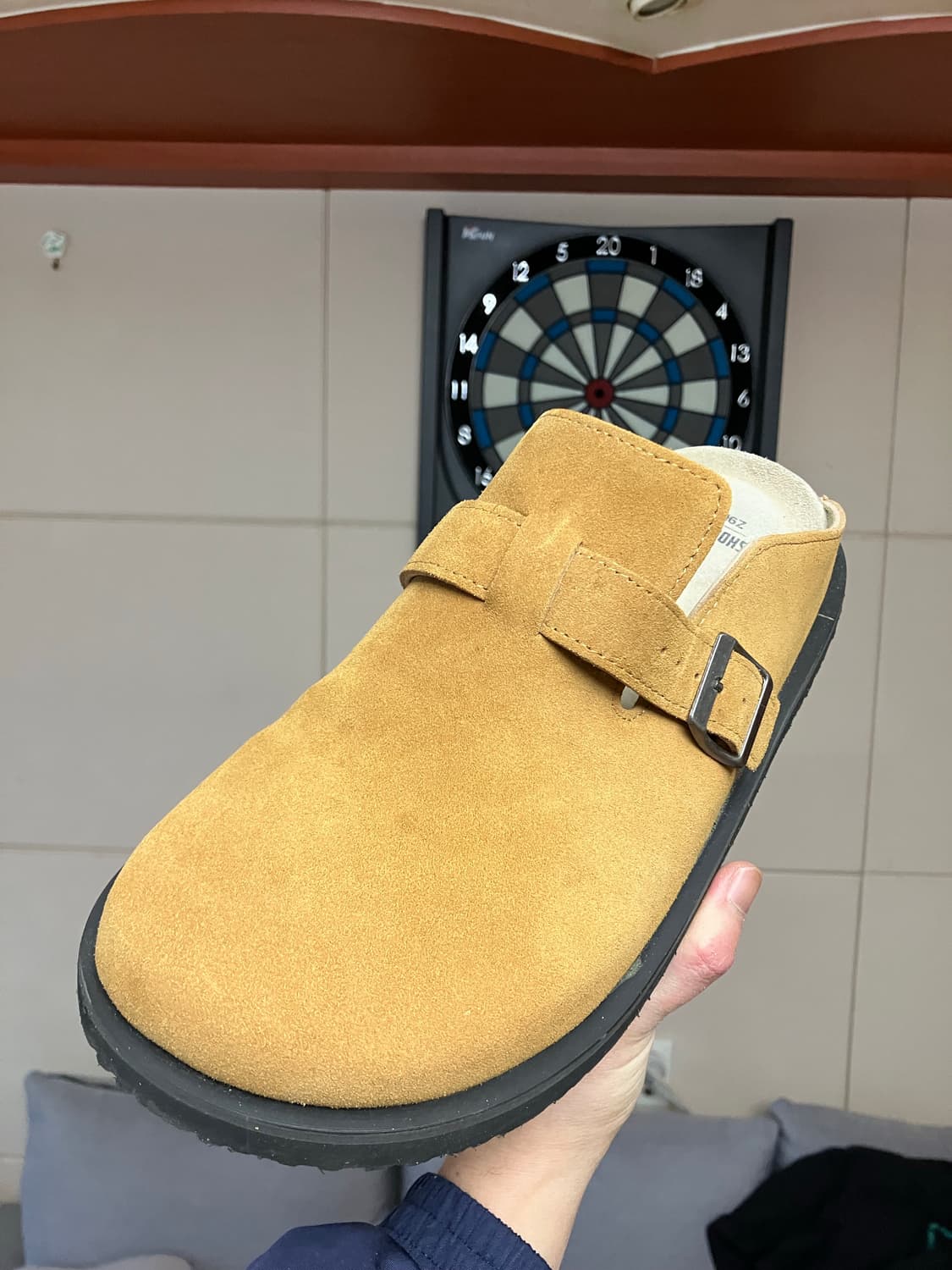 슈펜x짱구대디 스웨이드 클로그 280 상품이미지6