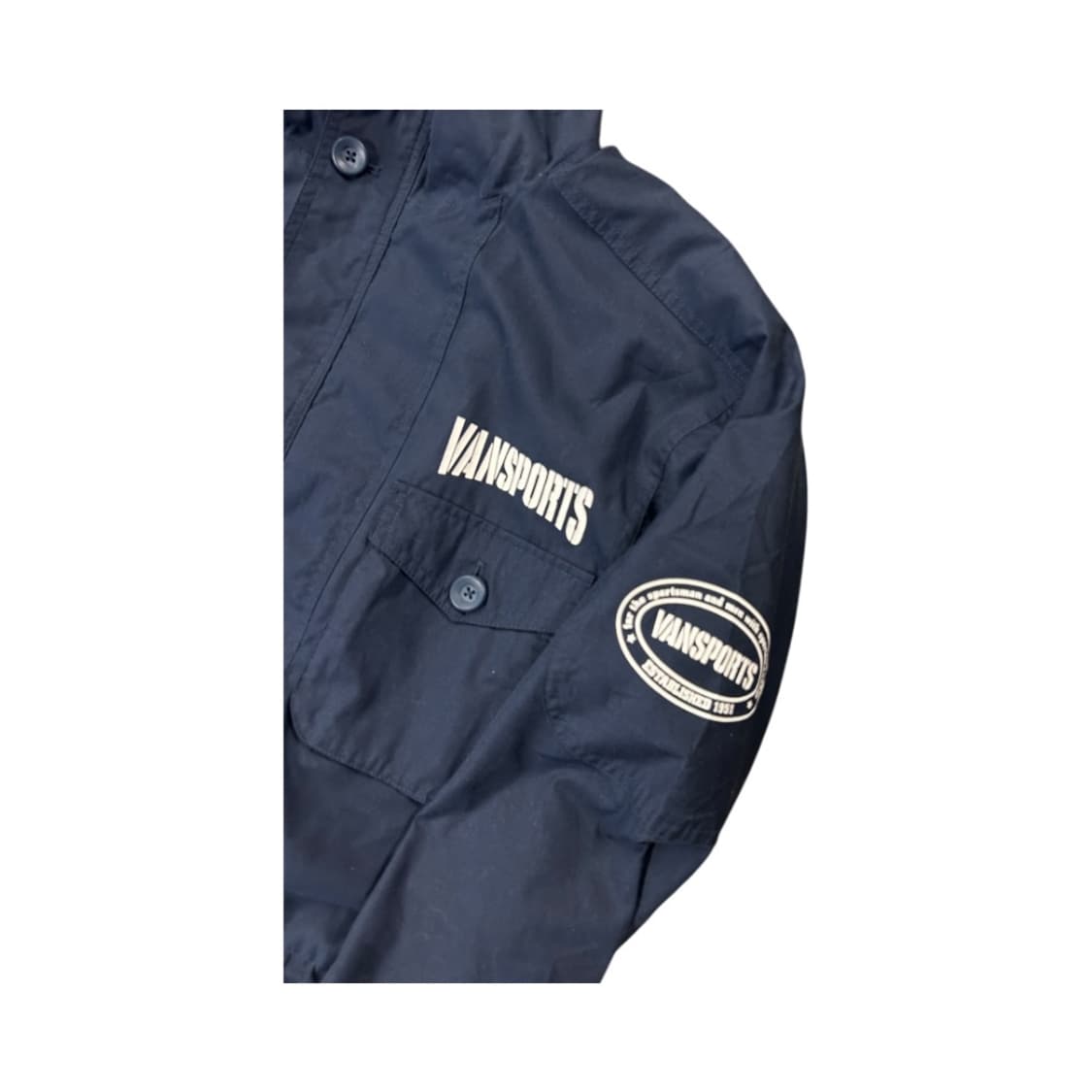 OS) 반스포츠 네이비 버튼업 사파리 자켓 OJ-040 상품이미지4