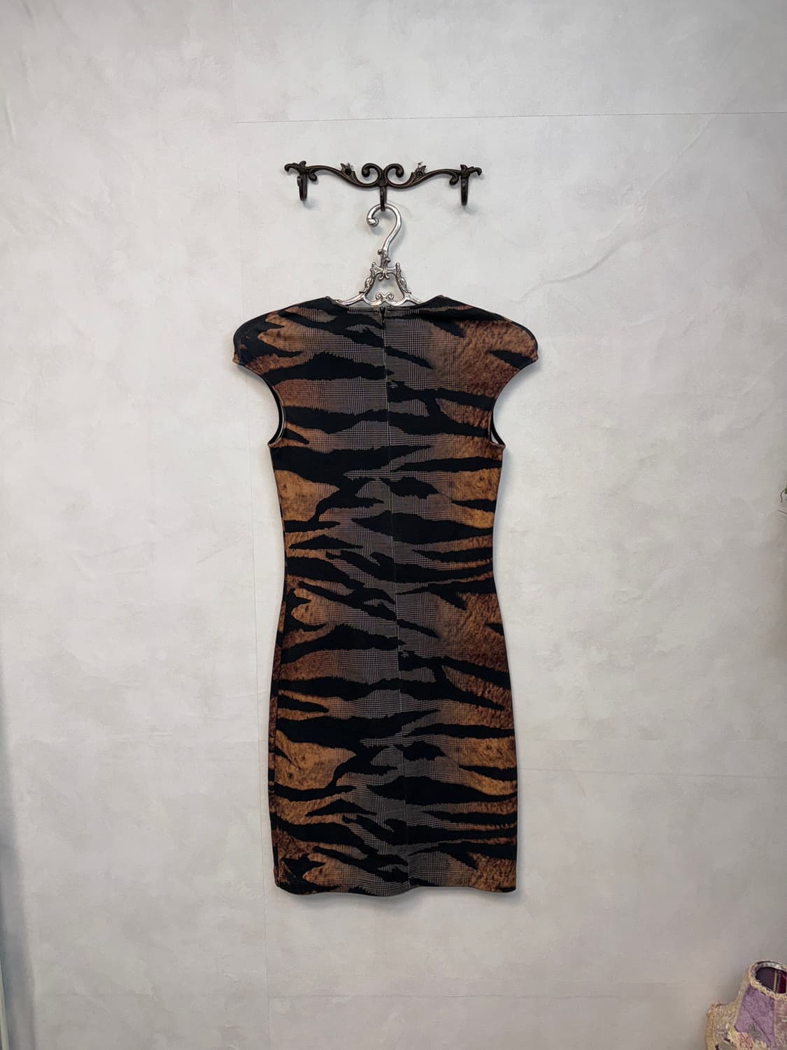 Alexander Mcqueen glen check tiger ops 상품이미지4