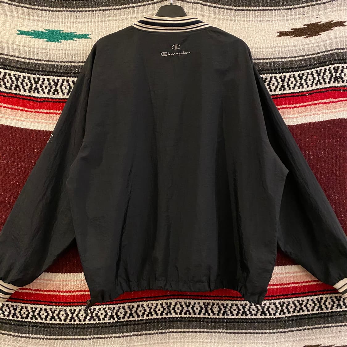 90s USA 챔피온 NFL 레이더스 풀오버 바람막이 상품이미지10