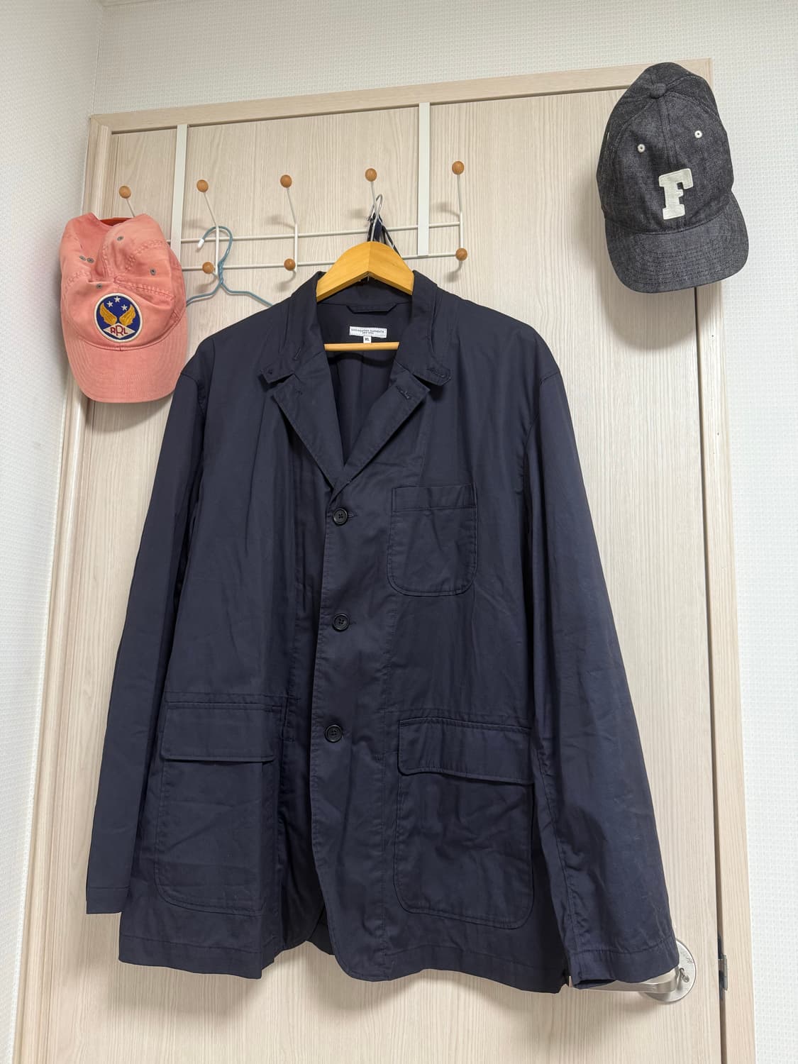 엔지니어드가먼츠 로이터 자켓 네이비 상품이미지1