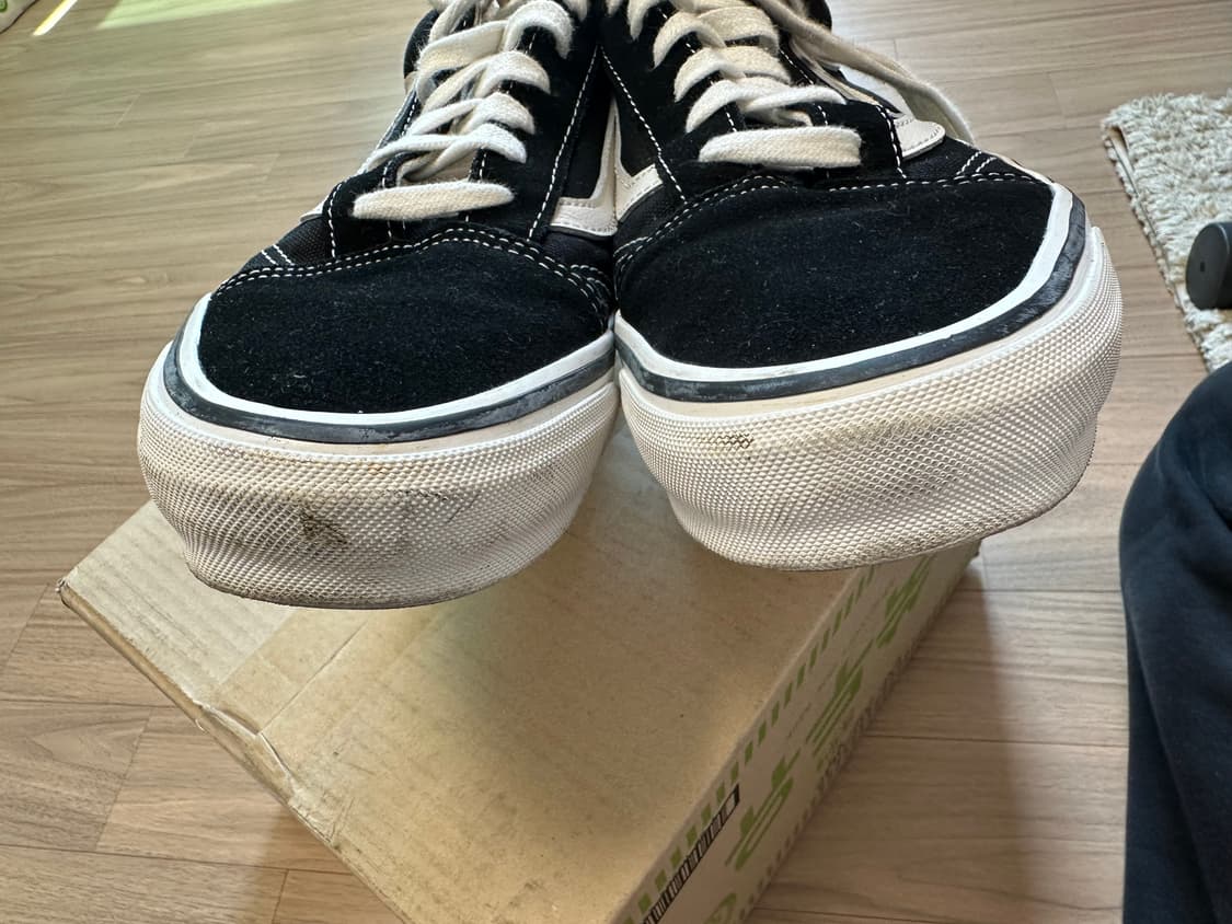 반스 CDG OTW 꼼데 올드스쿨 블랙 285 상품이미지6