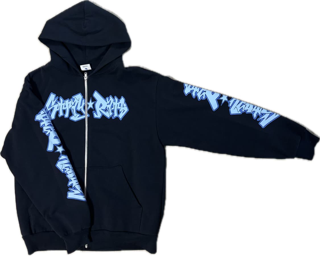 스트레이 랫츠 후드집업 네이비 상품이미지3