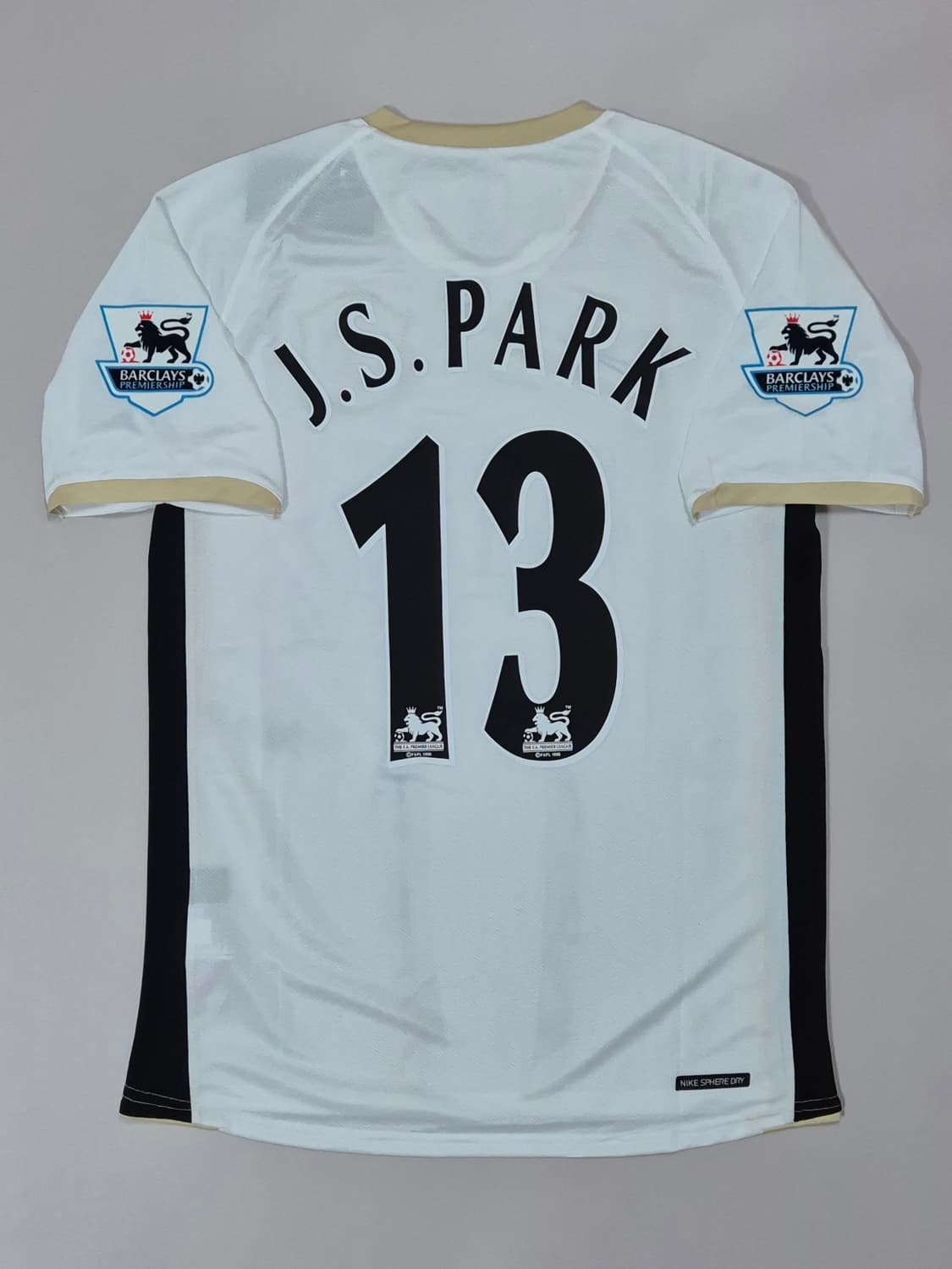 06-07 맨유 원정킷 박지성 반팔유니폼 L 상품이미지1