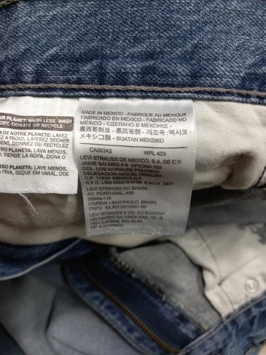 33 리바이스514 멕시코 워싱 일자진 33-439 상품이미지8