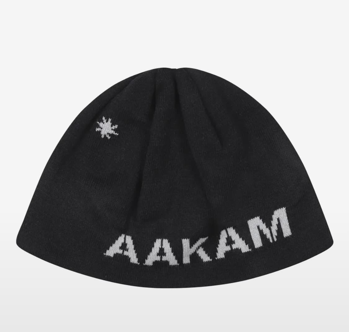 아캄 비니 Sun Jacquard Beanie (Black) 상품이미지4