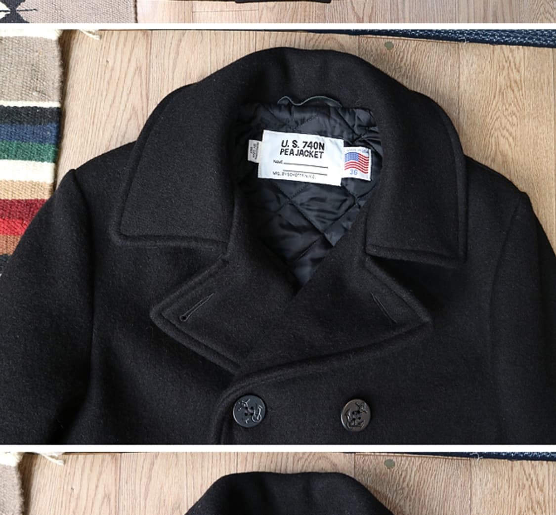 
미국산 SCHOTT 쇼트 740N 10버튼 해군 더블 피코트

신품급 상품이미지2