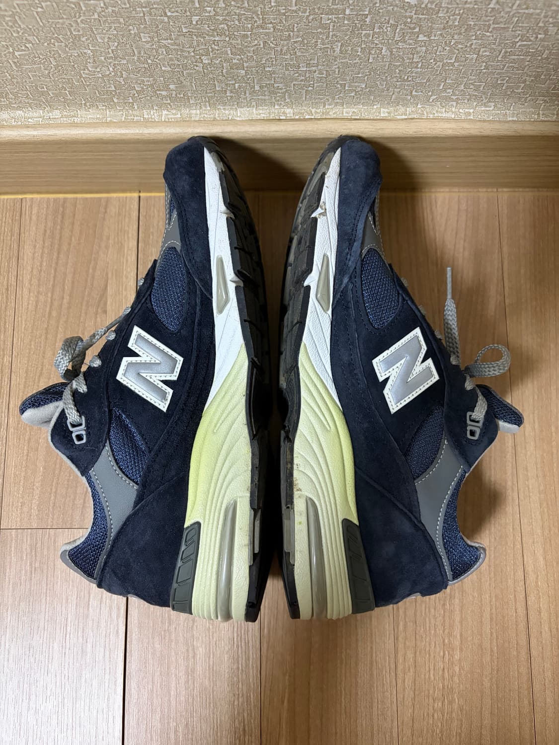 뉴발란스 991 메이드 인 UK 네이비 상품이미지7