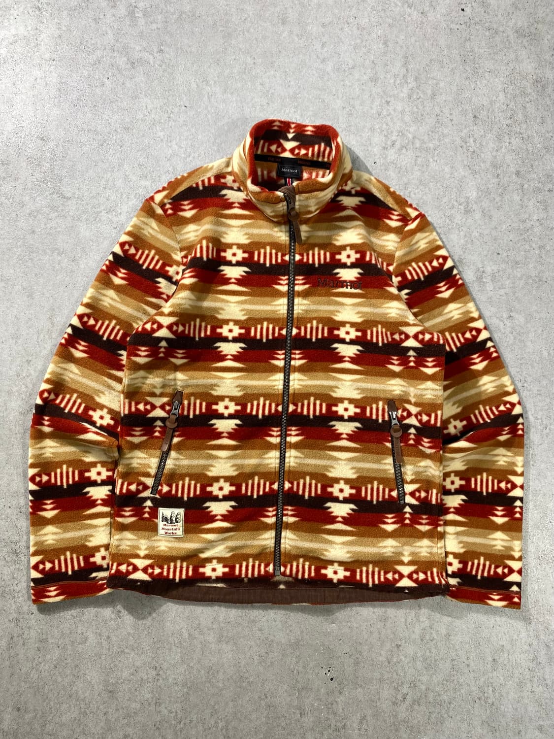 [100] Marmot 마모트 에스닉 나바호 패턴 플리스 자켓 상품이미지1