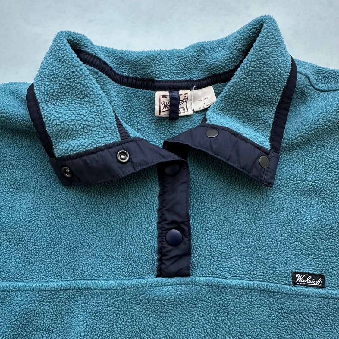 울리치 폴라텍 플리스 틸블루 made in usa 상품이미지3