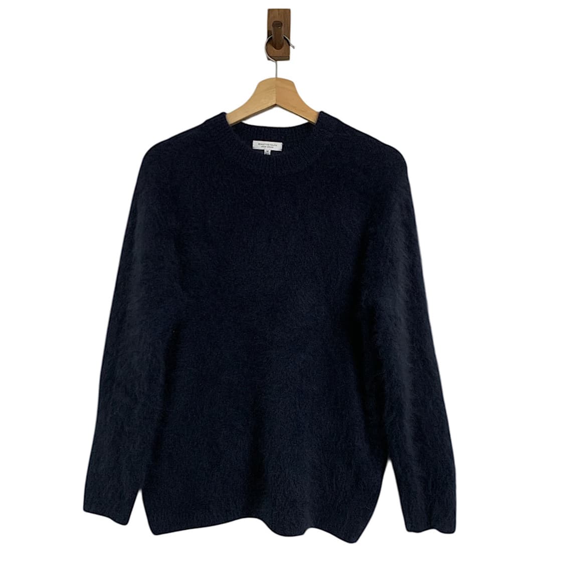 United arrows 유나이티드 애로우즈 헤어리 울 니트 M 상품이미지1