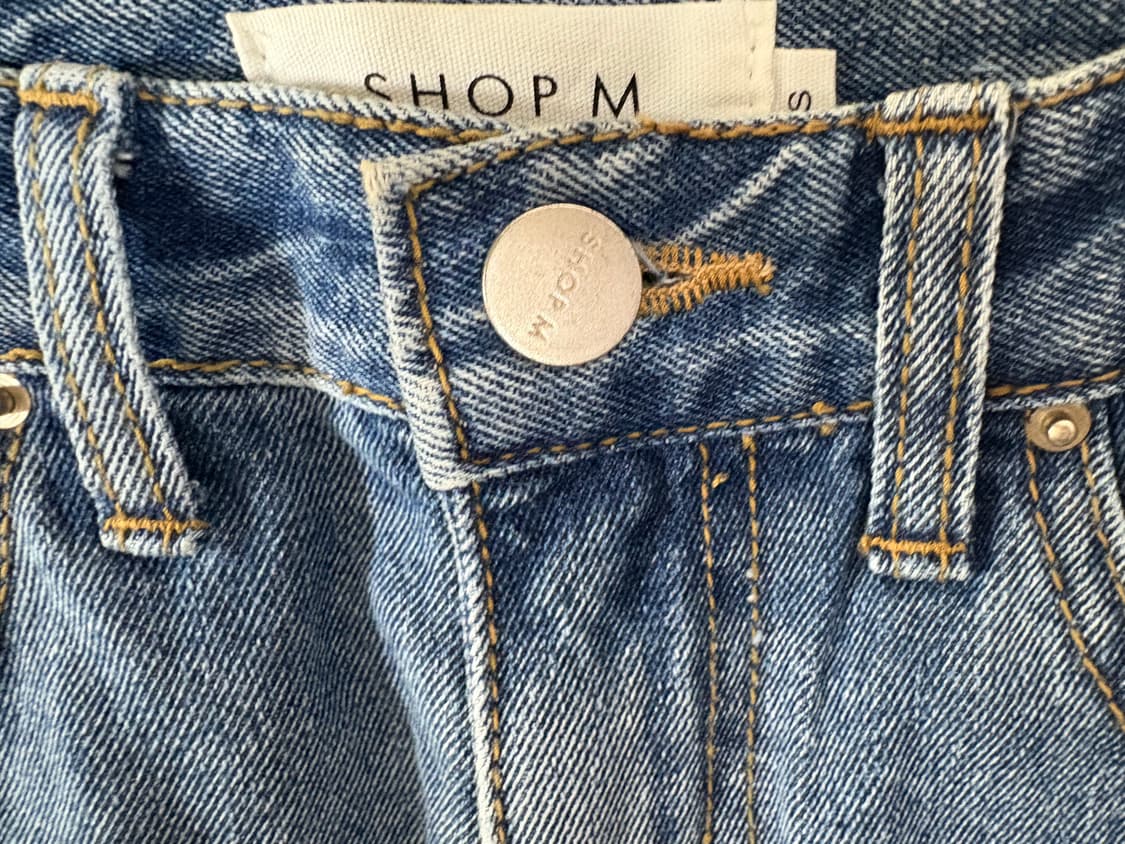 샵엠 데님스커트 상품이미지2