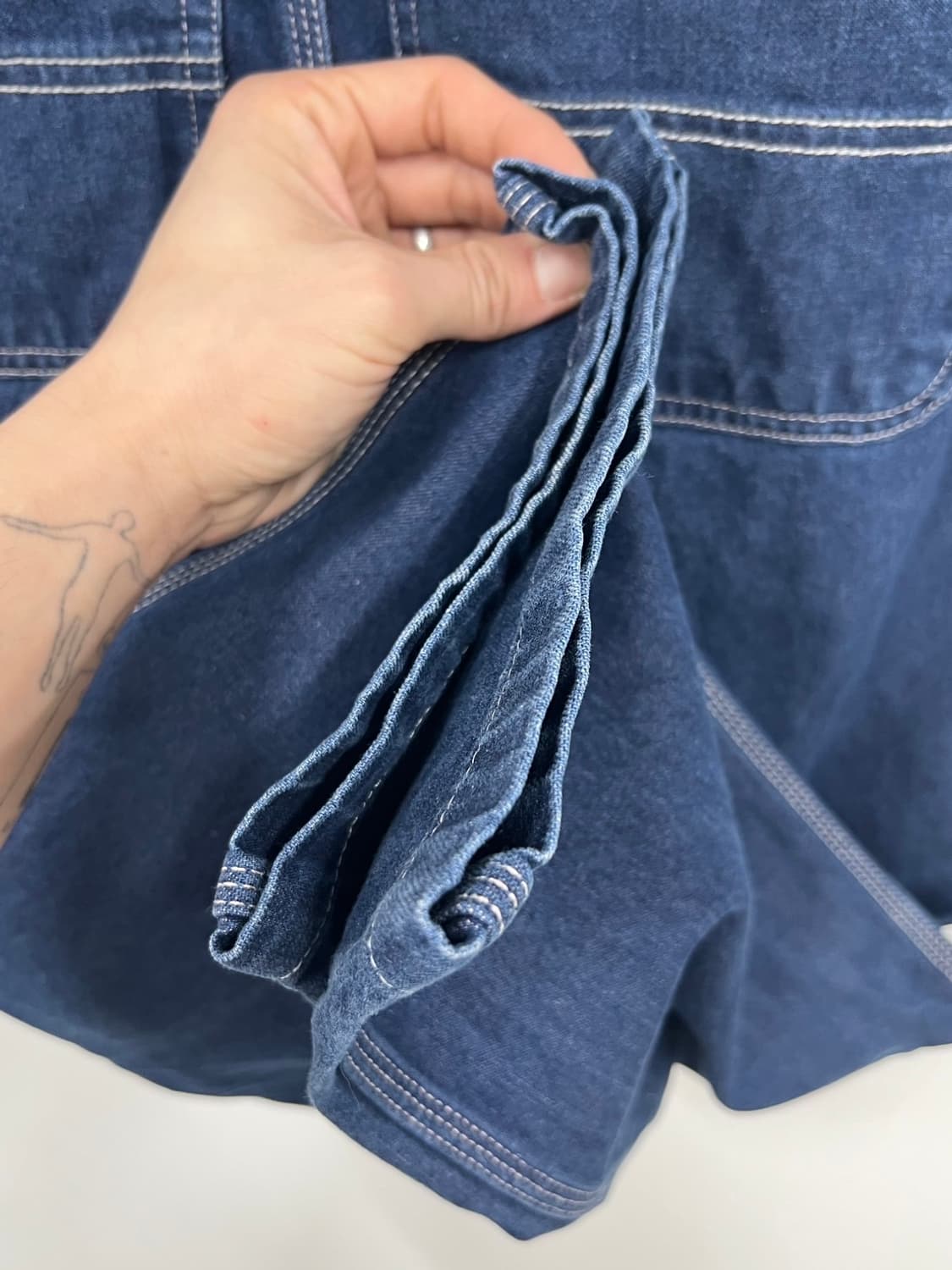 칼하트 WIP 심플 인디고 데님 팬츠 청바지 상품이미지4