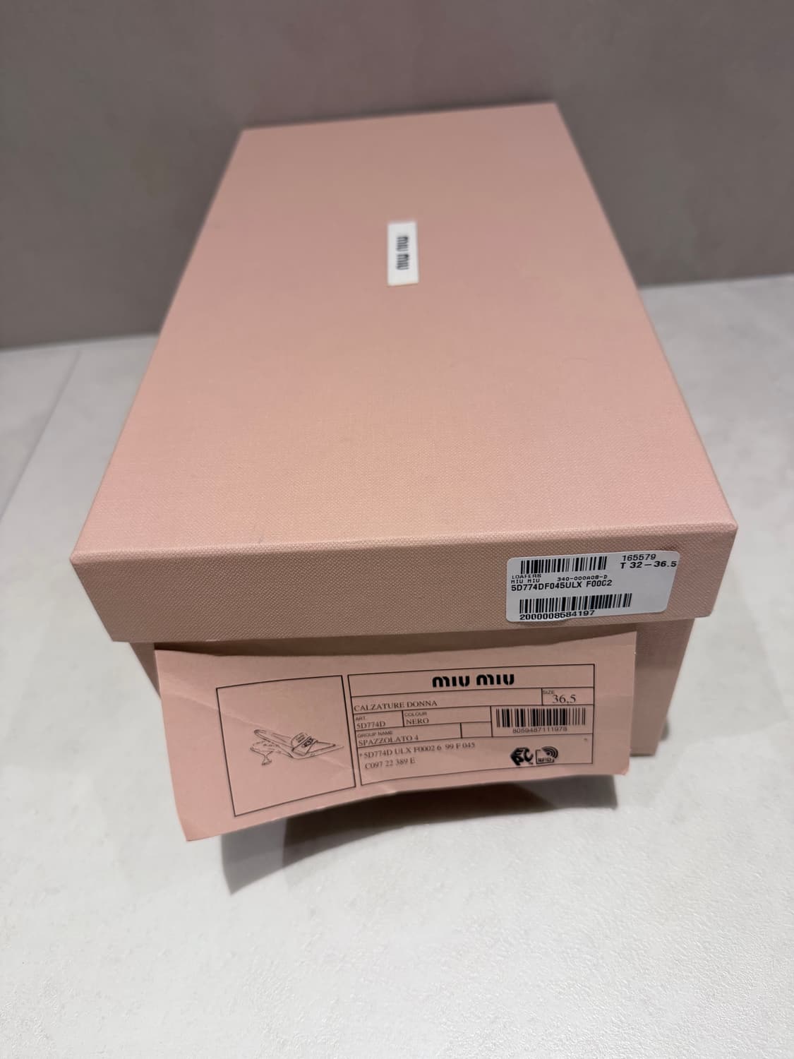 미우미우 레더 슬링백 펌프스 상품이미지3