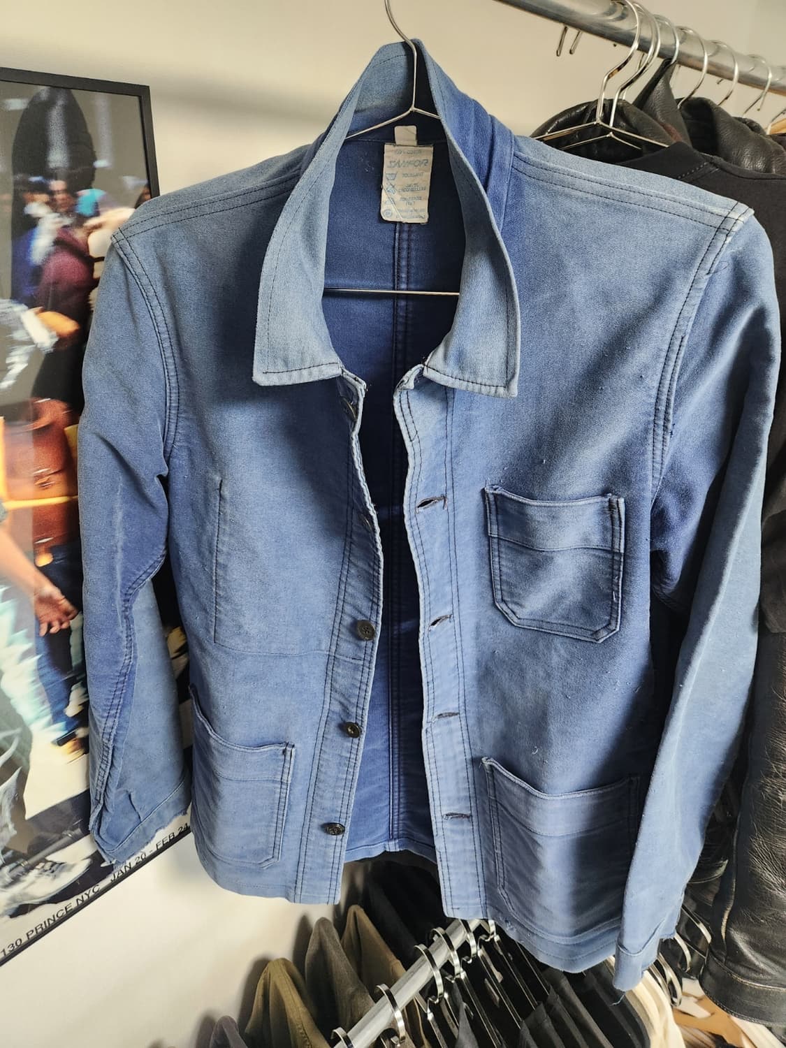 60s French MoleSkin Chore Jacket 상품이미지1