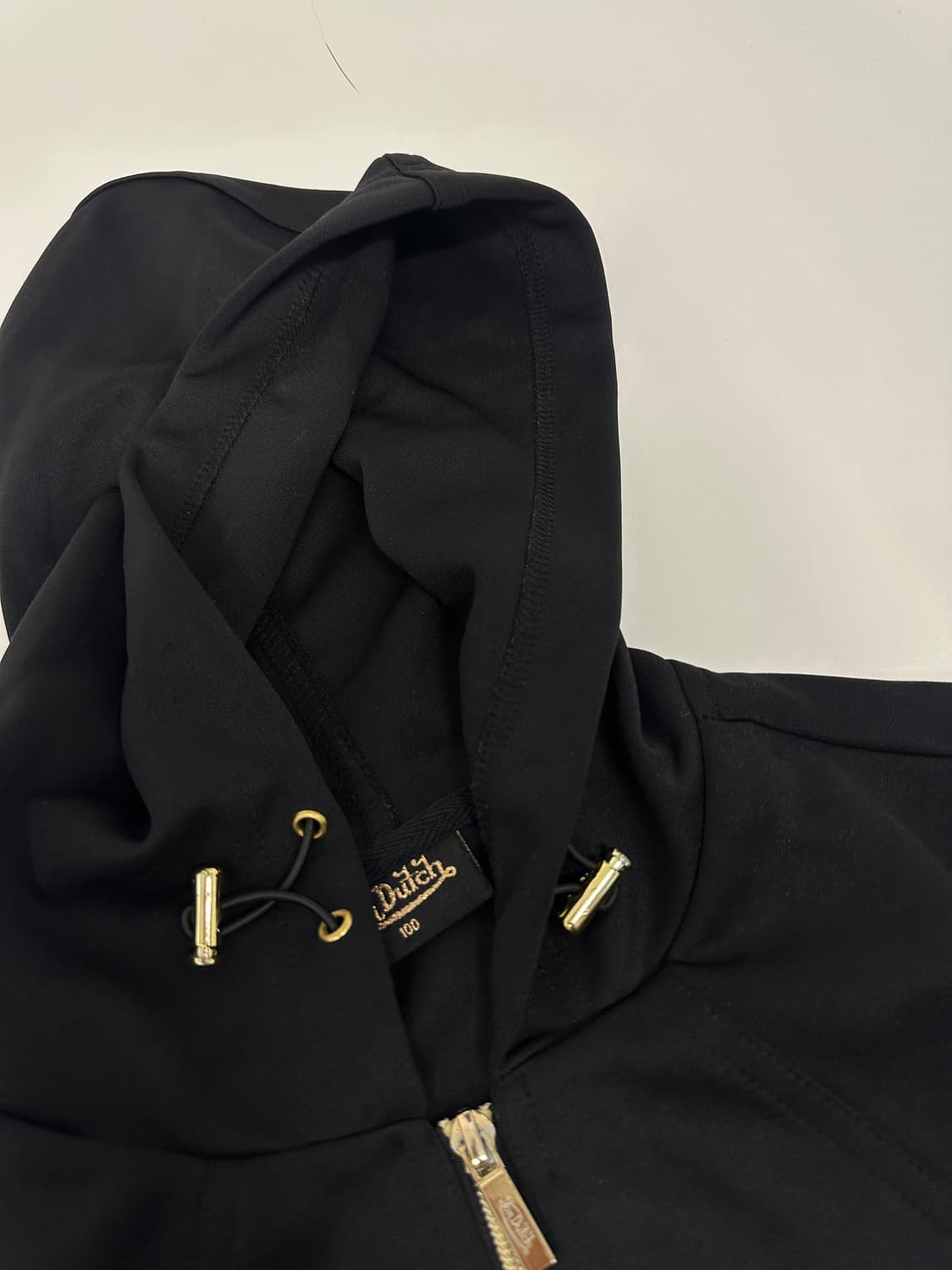 Von Dutch 본더치  후드 져지 트랙탑 y2K 큐빅  상품이미지4