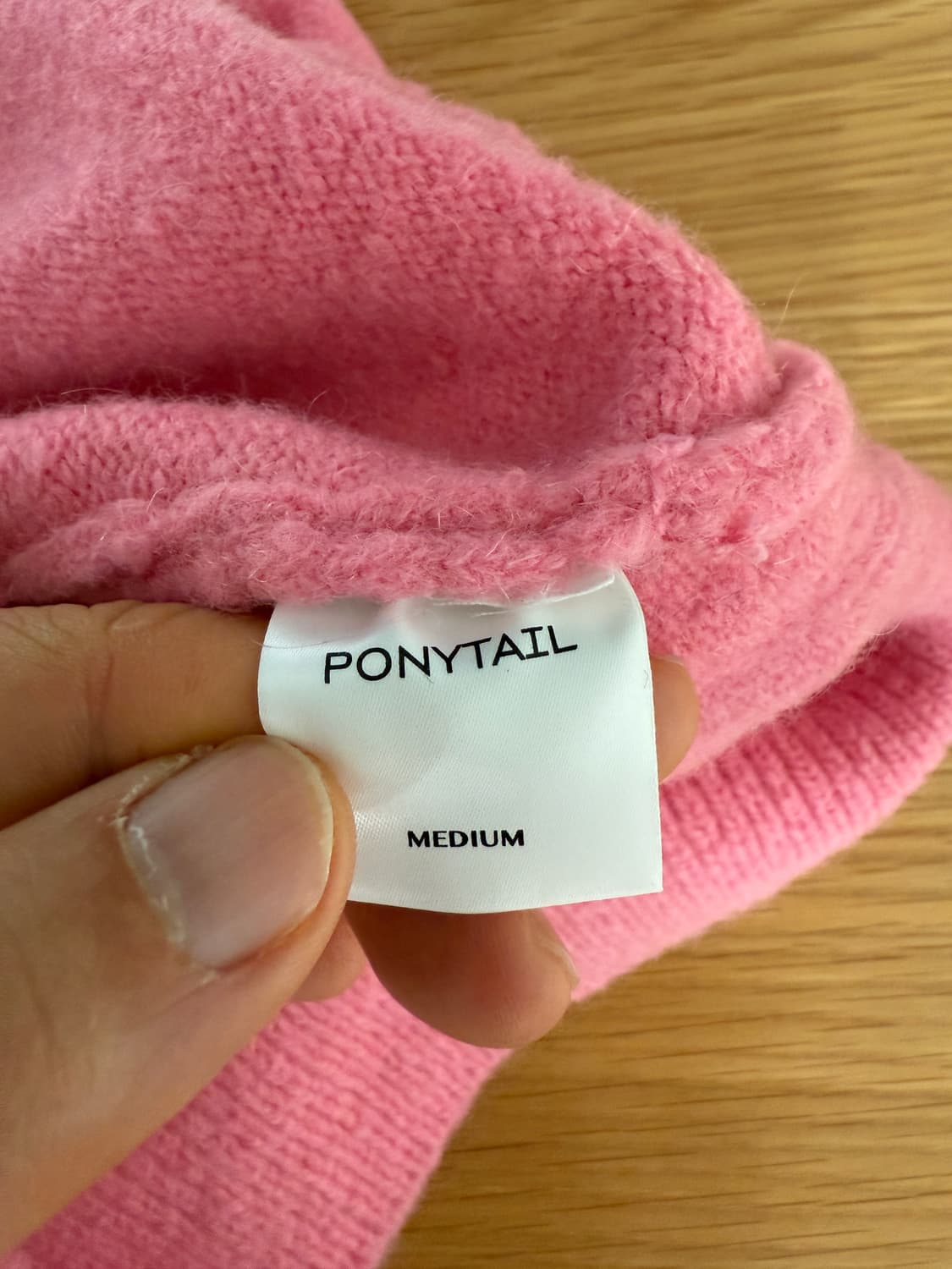 포니테일(PONYTAIL) 울 블렌드 베스트 상품이미지5