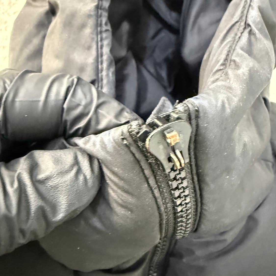 XS 게스 여성 덕다운 롱패딩 0204T1 상품이미지3