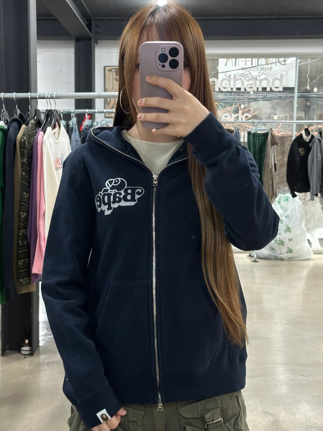 베이프 마일로 사파리 풀 후드집업  상품이미지3