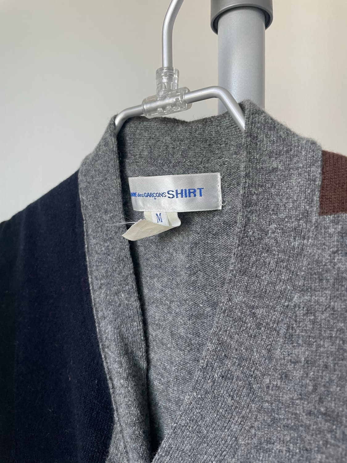 꼼데가르송 셔츠 패턴 가디건 상품이미지2