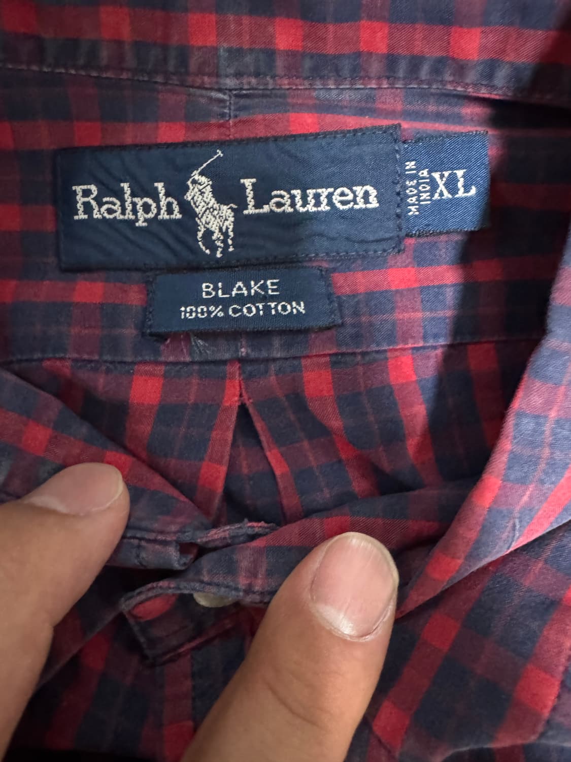 [XL] 폴로 랄프로렌 블레이크(BLAKE) 체크 셔츠 상품이미지2