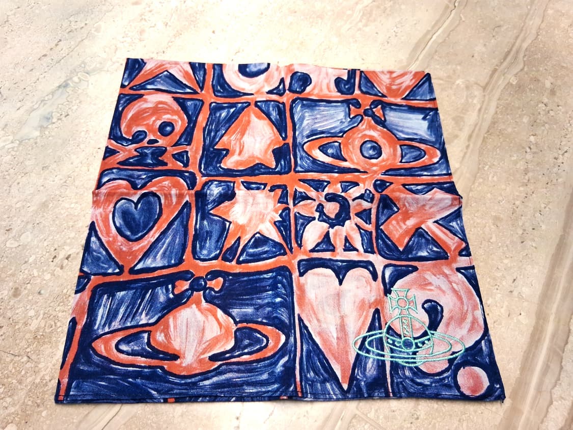 비비안웨스트우드 면 손수건 상품이미지3