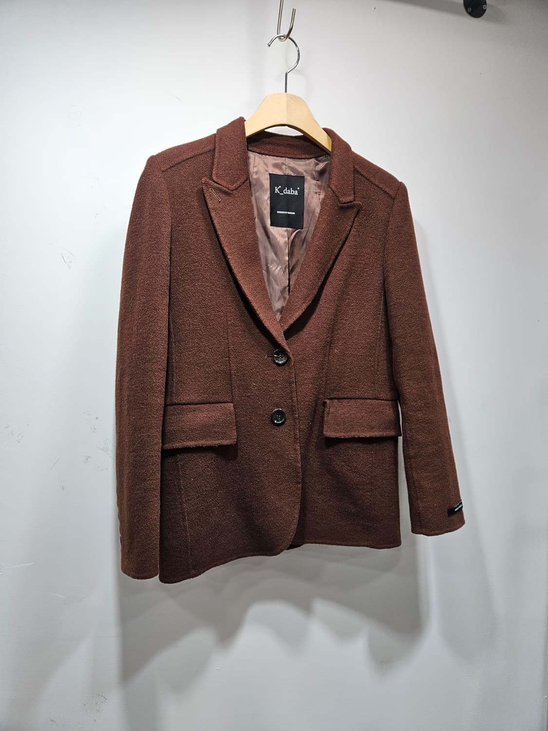 다바걸 핸드메이드 울자켓 Free 상품이미지8