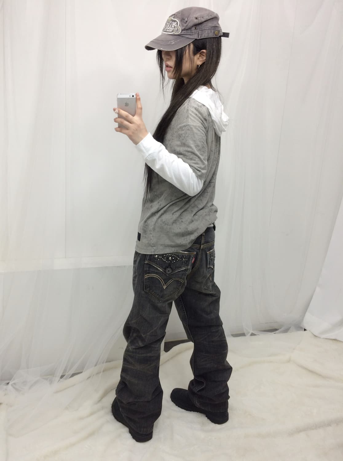 그레이 버카루 코디 상품이미지1