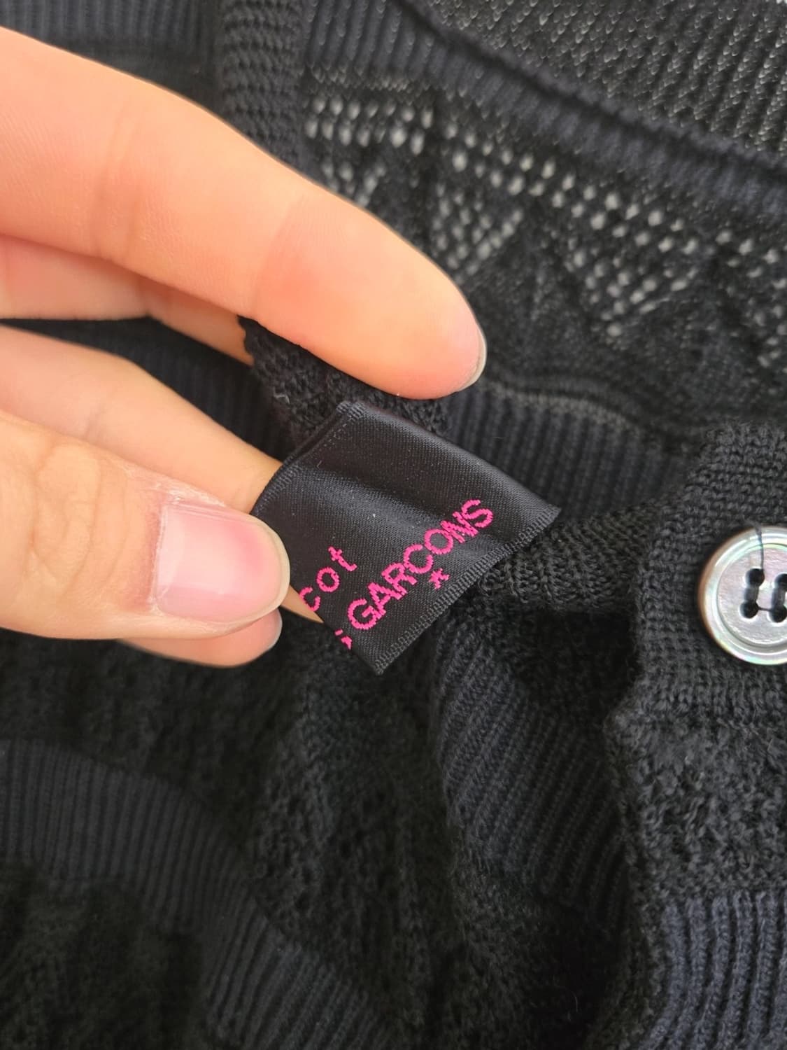 꼼데가르송 니트 상품이미지4