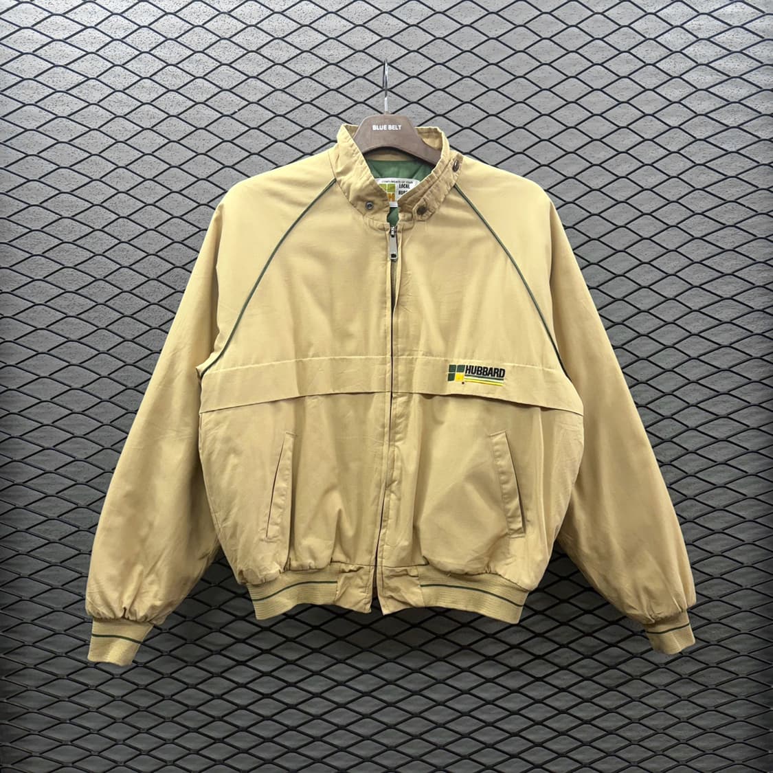 USA VINTAGE 워크 블루종자켓 패디드 톤온톤 파이핑 디테일 베이지 상품이미지2