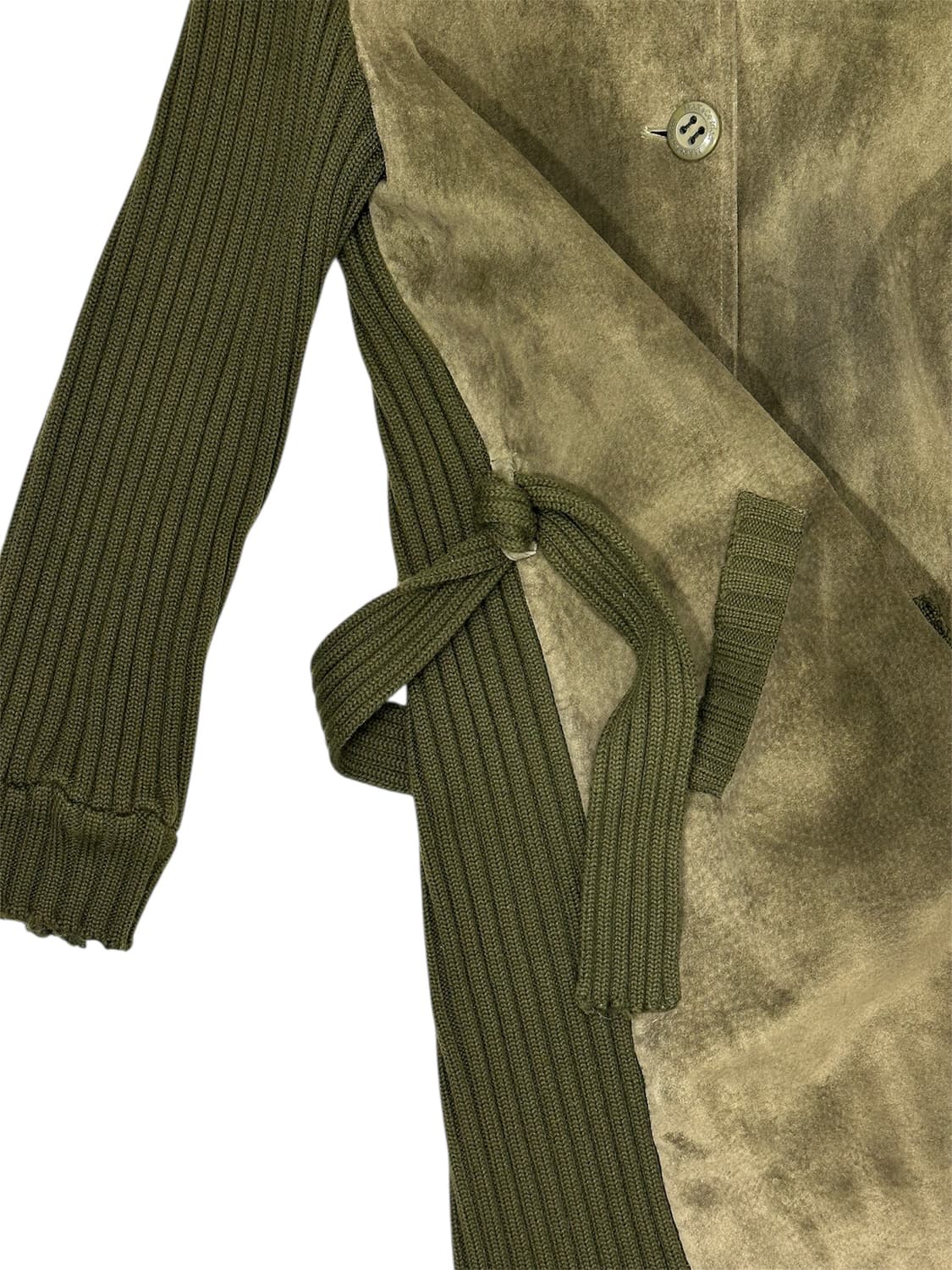 MAX&Co. Suede × Knit Coat 상품이미지4