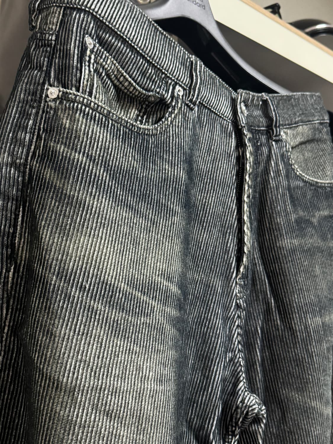 아워레가시 써드킷 디지컬 다크 오로라 코드팬츠 / size 33 상품이미지4