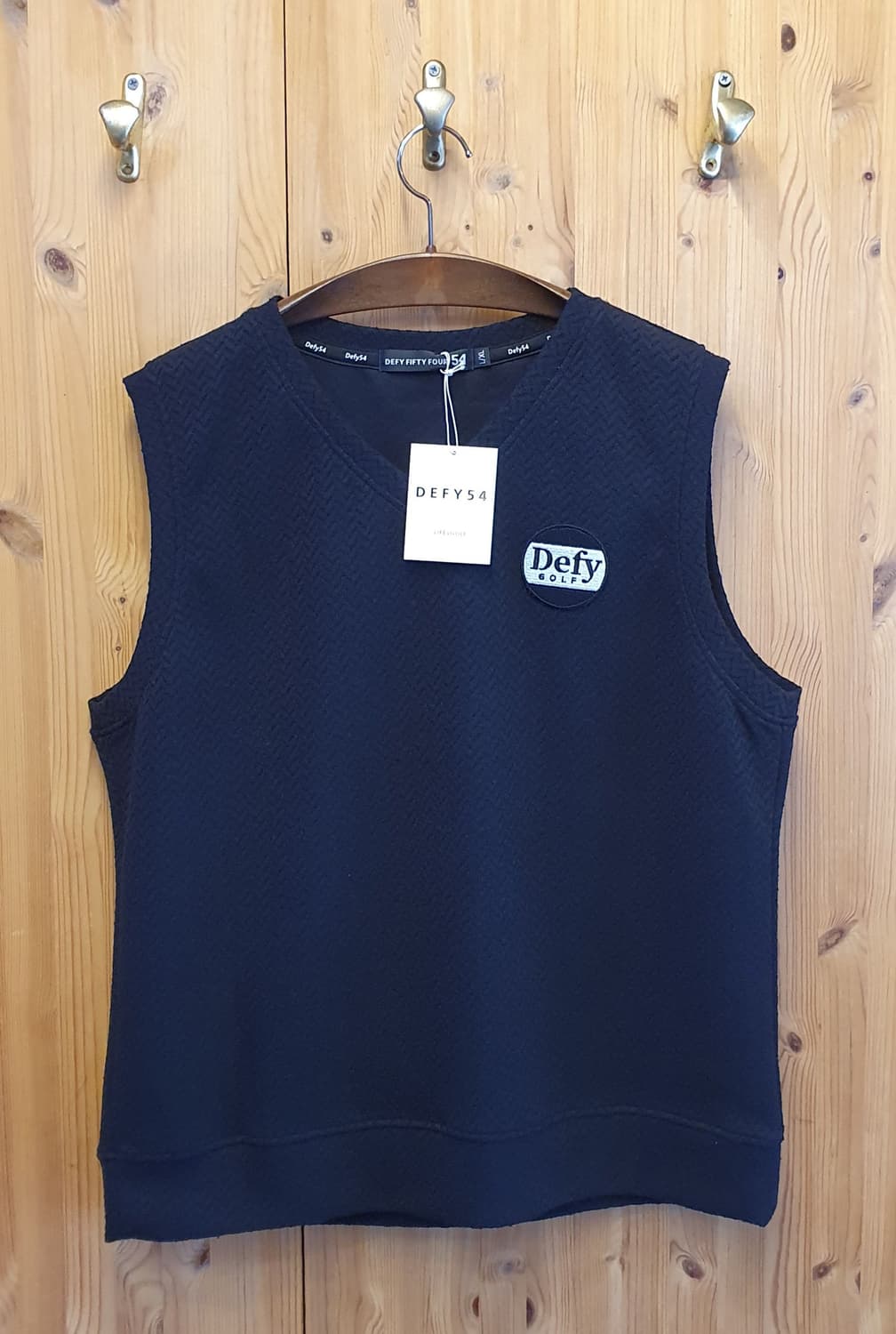 (새상품)105.DEFY54 니트조끼 상품이미지1