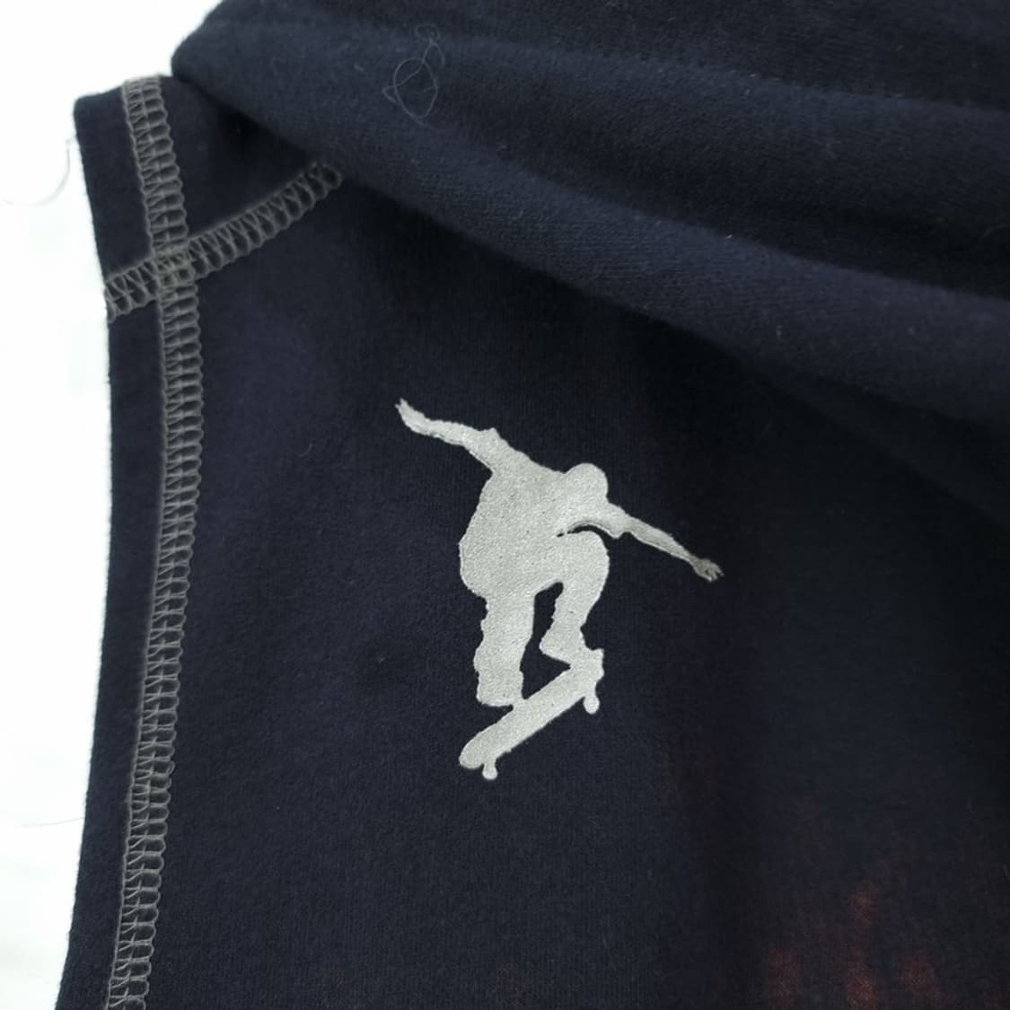 [푸부] 올드스쿨 빈티지 그래픽 프린팅 스웻 후드 베스트 M18270 상품이미지8