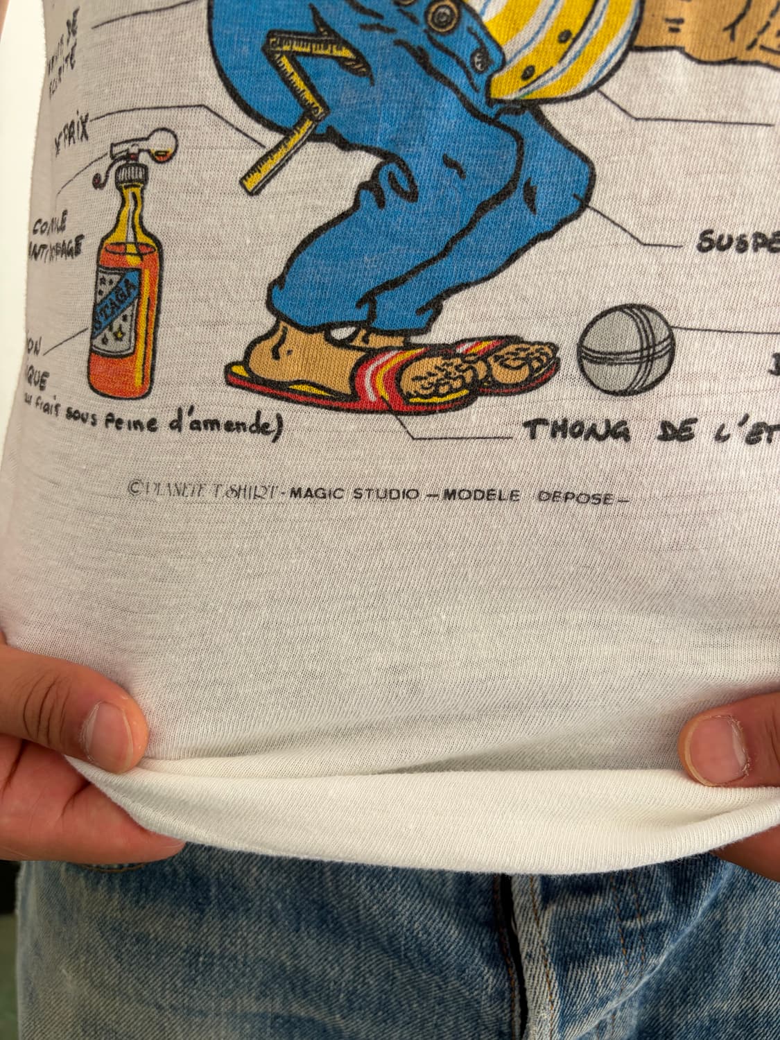 80’s LE BOULISTE Euro artwork parody T-s 상품이미지8