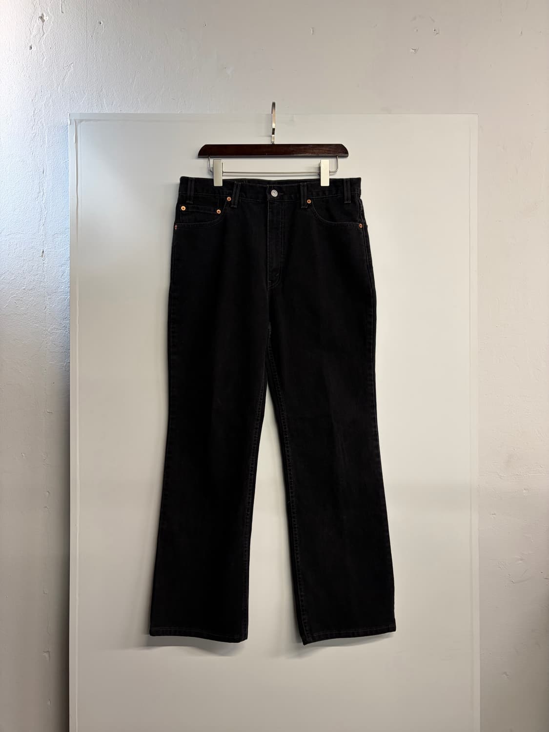 35-31“ 리바이스 517 흑청 USA 00s 상품이미지1