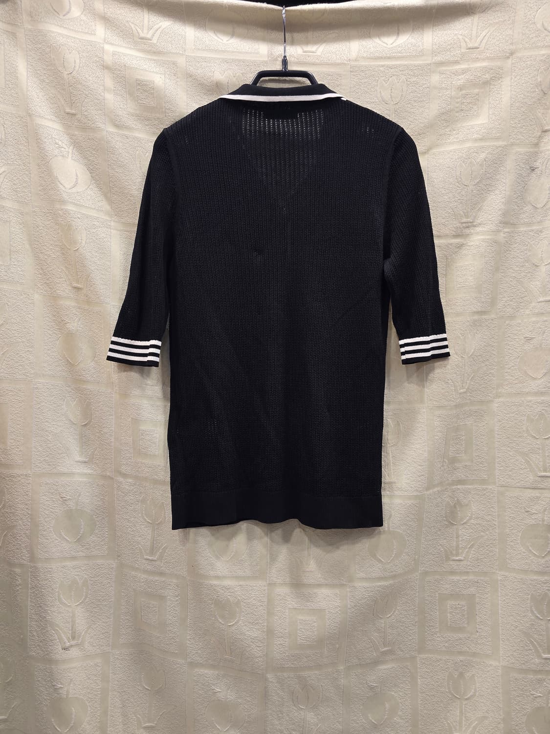 새상품) 발렌시아 니트 카라티 반팔티 S(55) 상품이미지5