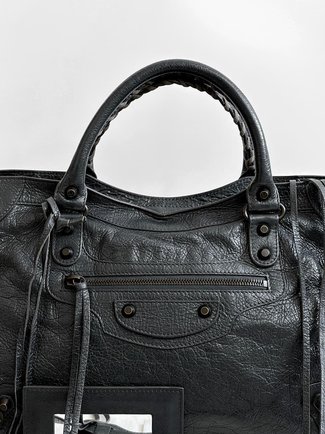 발렌시아가 클래식 시티백 미듐 판매합니다. 상품이미지2