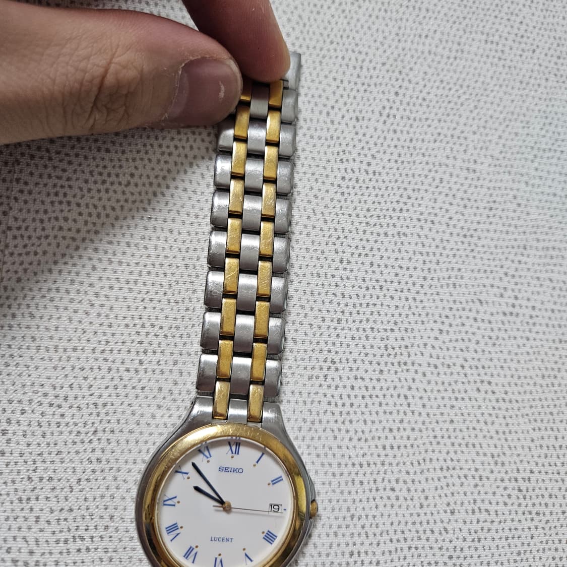 Seiko Lucent Roman index 세이코 루센트 쿼츠 시계 상품이미지4