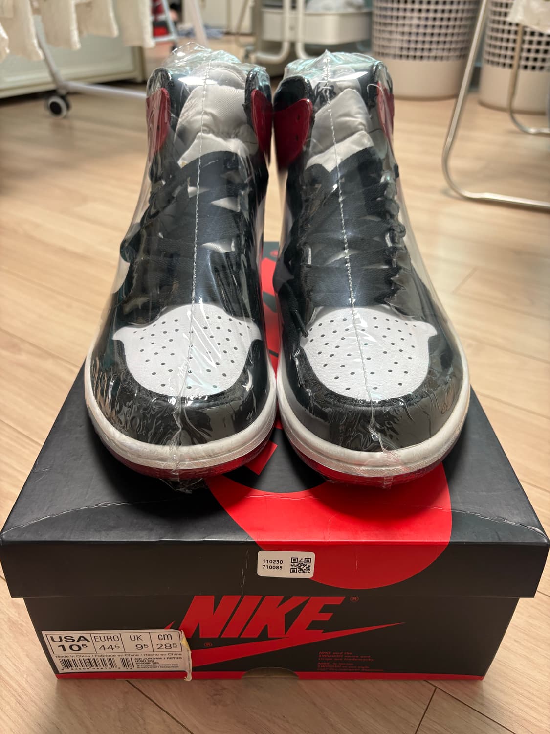 [285] 조던1 하이 블랙토 2016 상품이미지3