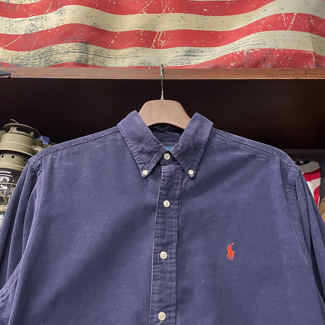 90s 폴로 랄프로렌 클래식 핏 코듀로이 셔츠 N413 상품이미지3