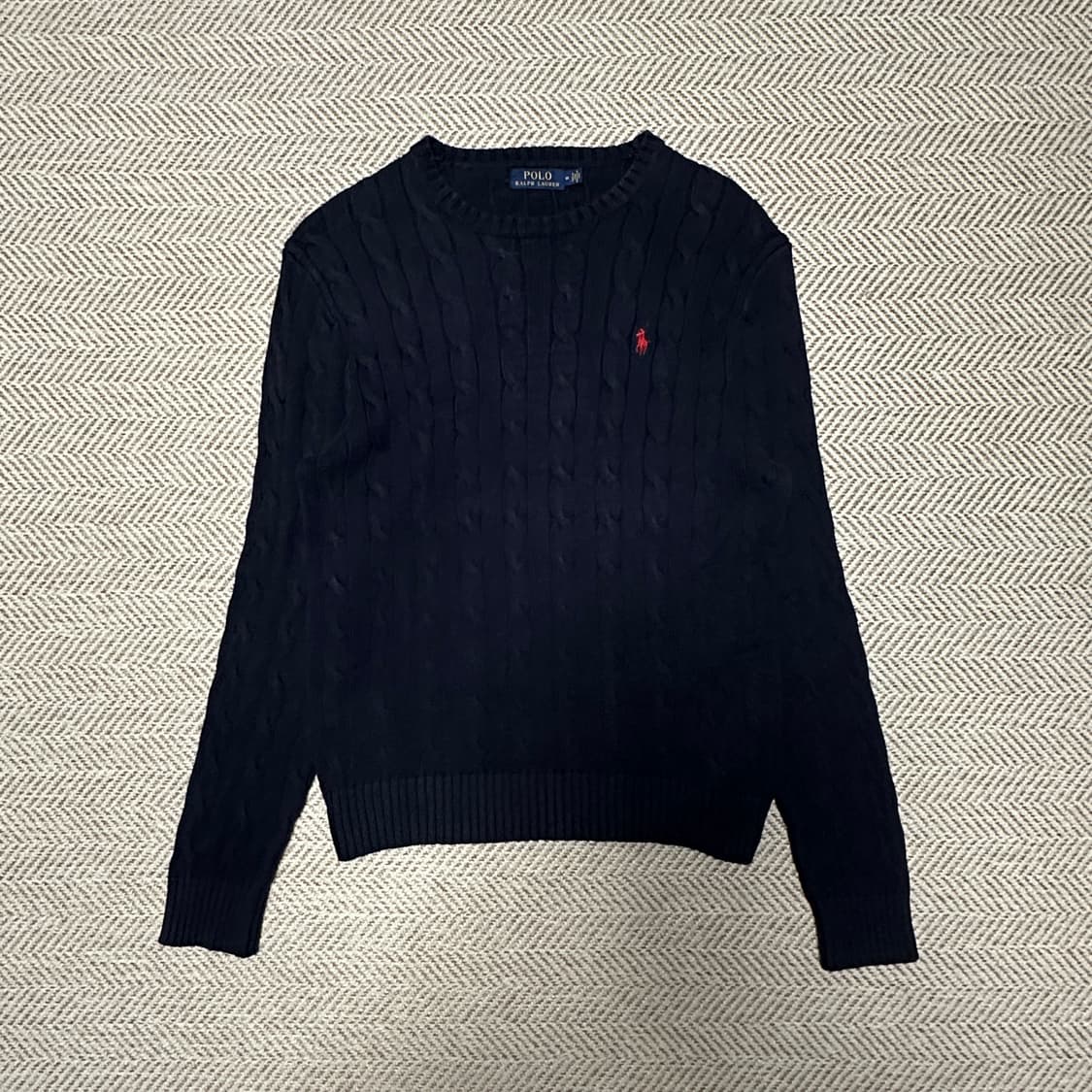 POLO RALPH LAUREN knit sweater navy 상품이미지1