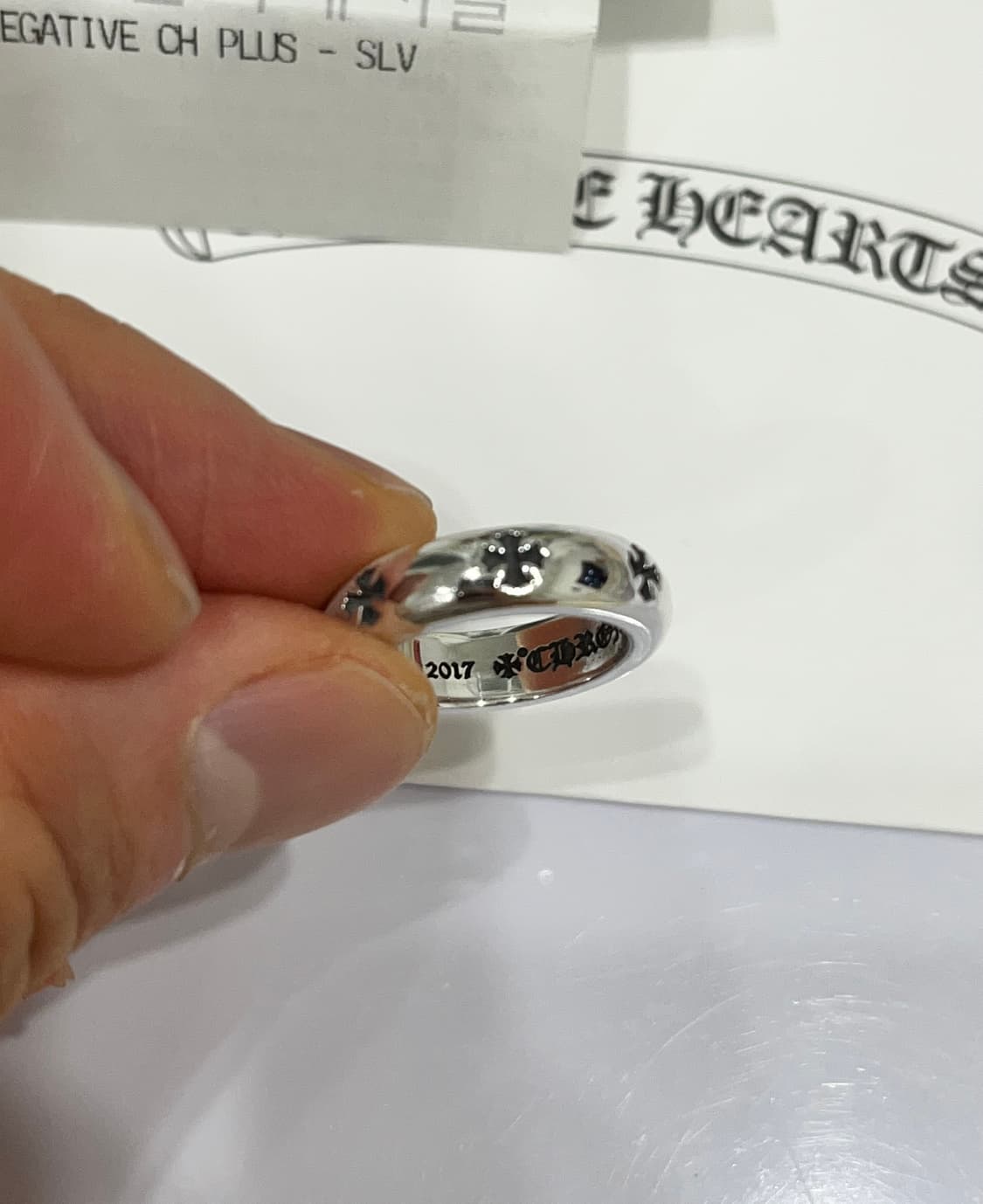 크롬하츠 네거티브 플러스링 상품이미지2