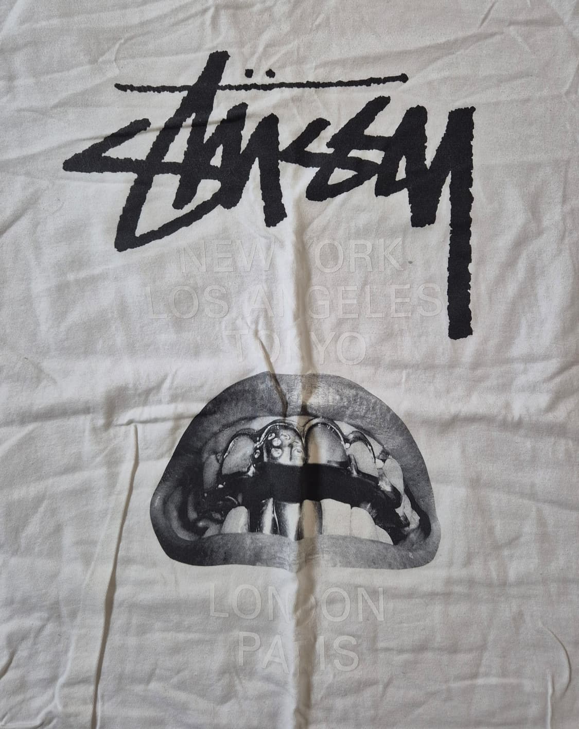 Stussy와 Rick Owens 콜라보 티셔츠 상품이미지3