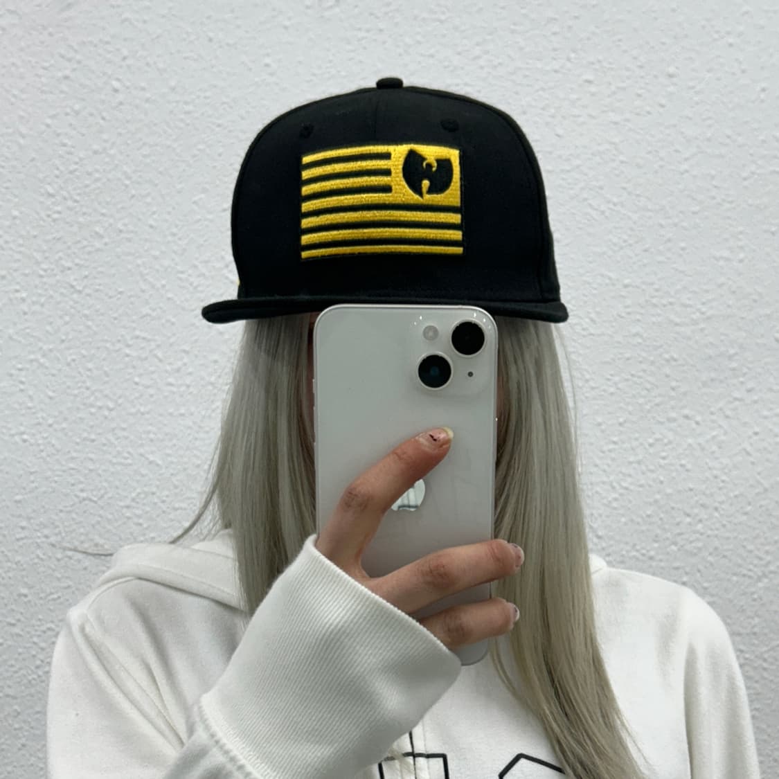 뉴에라 우탱클랜 골드 성조기 블랙 스냅백 상품이미지1