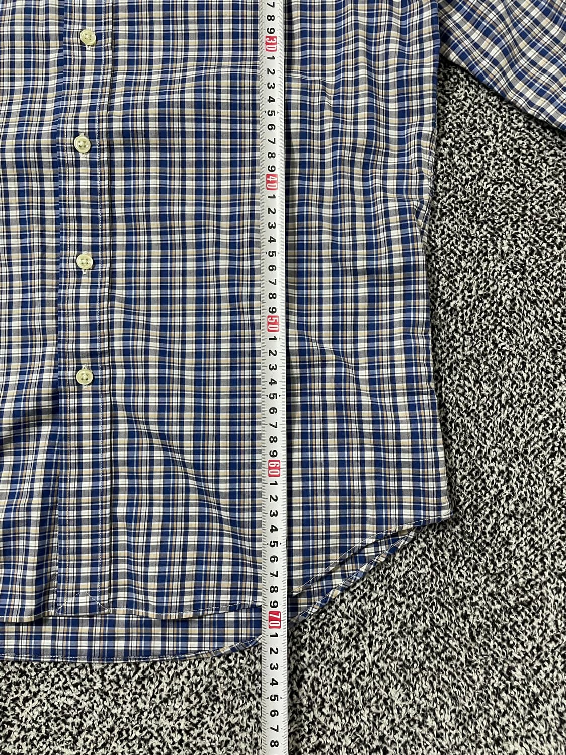 빈티지9. 폴로랄프로렌 퍼포먼스 클래식 핏 체크셔츠 블루톤 상품이미지6