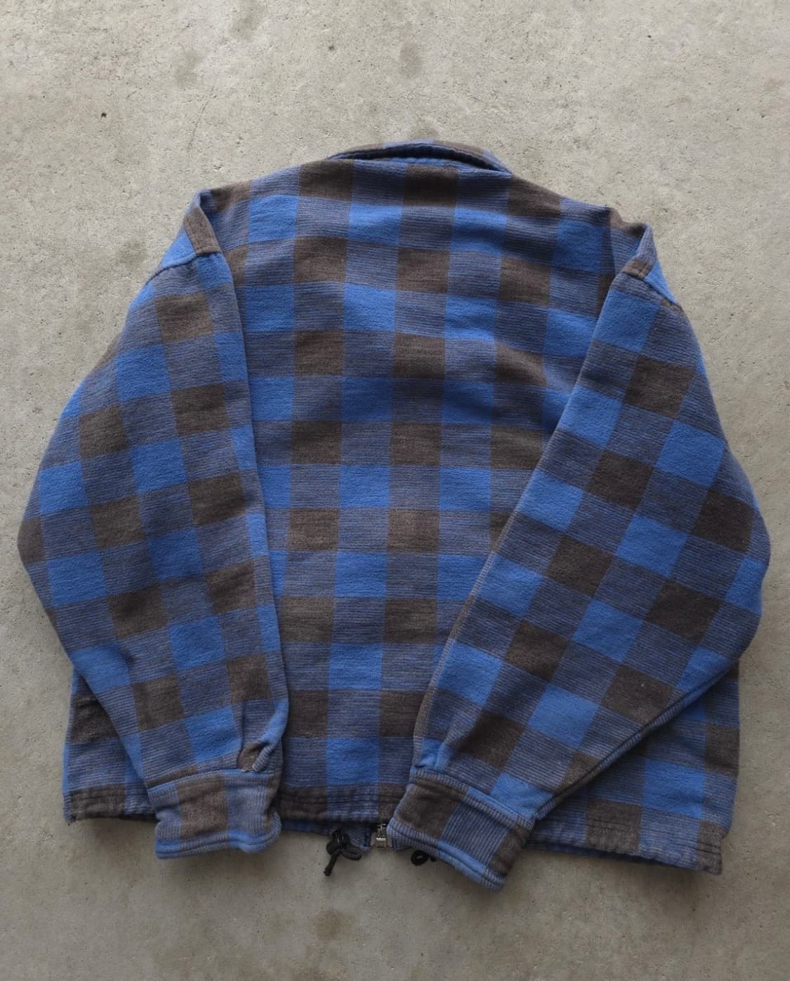 90s dickies heavy flannel zip 상품이미지3