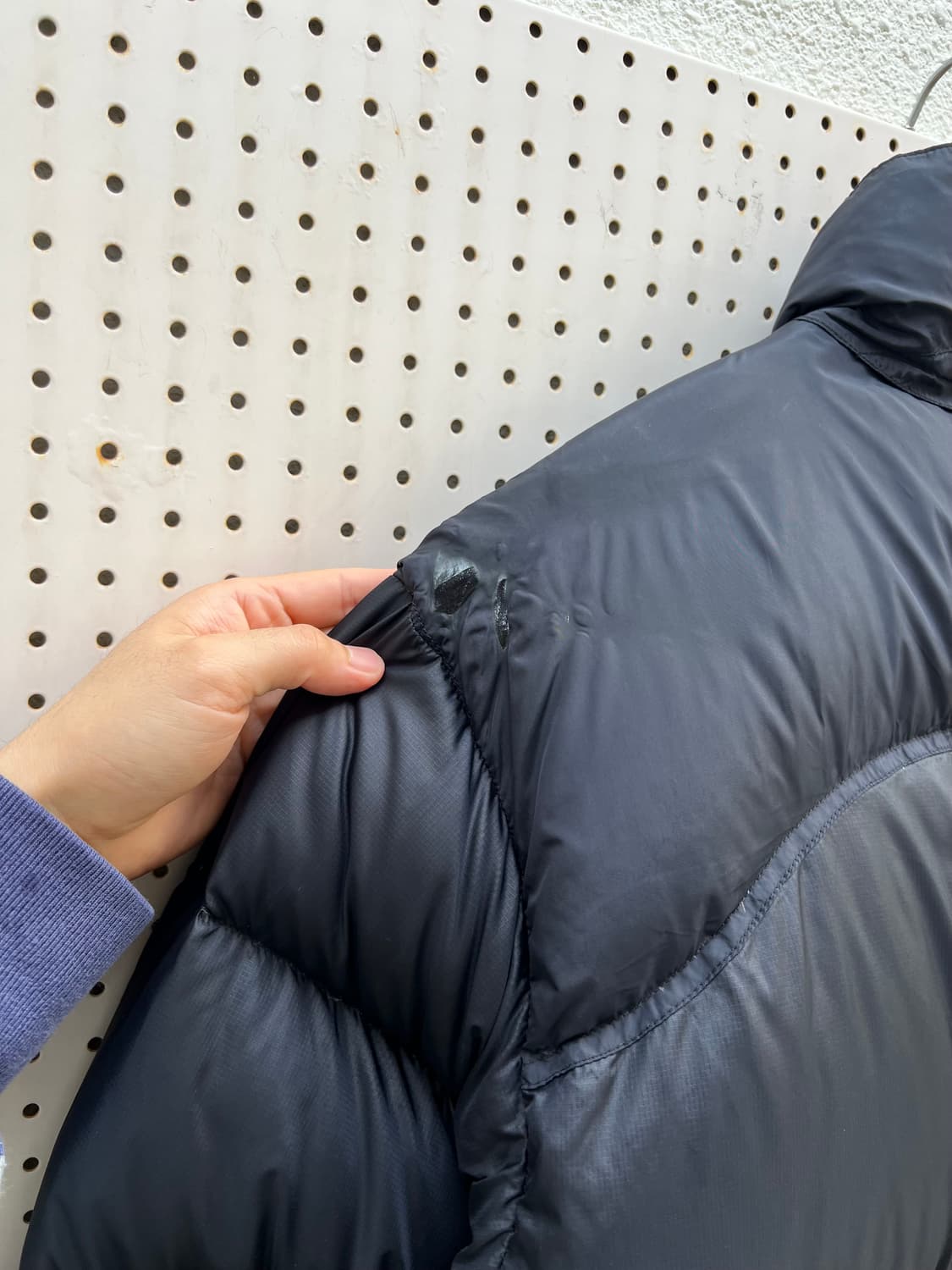 90s TNF CENTER NUPTSE 700 노스페이스 센터로고 눕시 상품이미지7