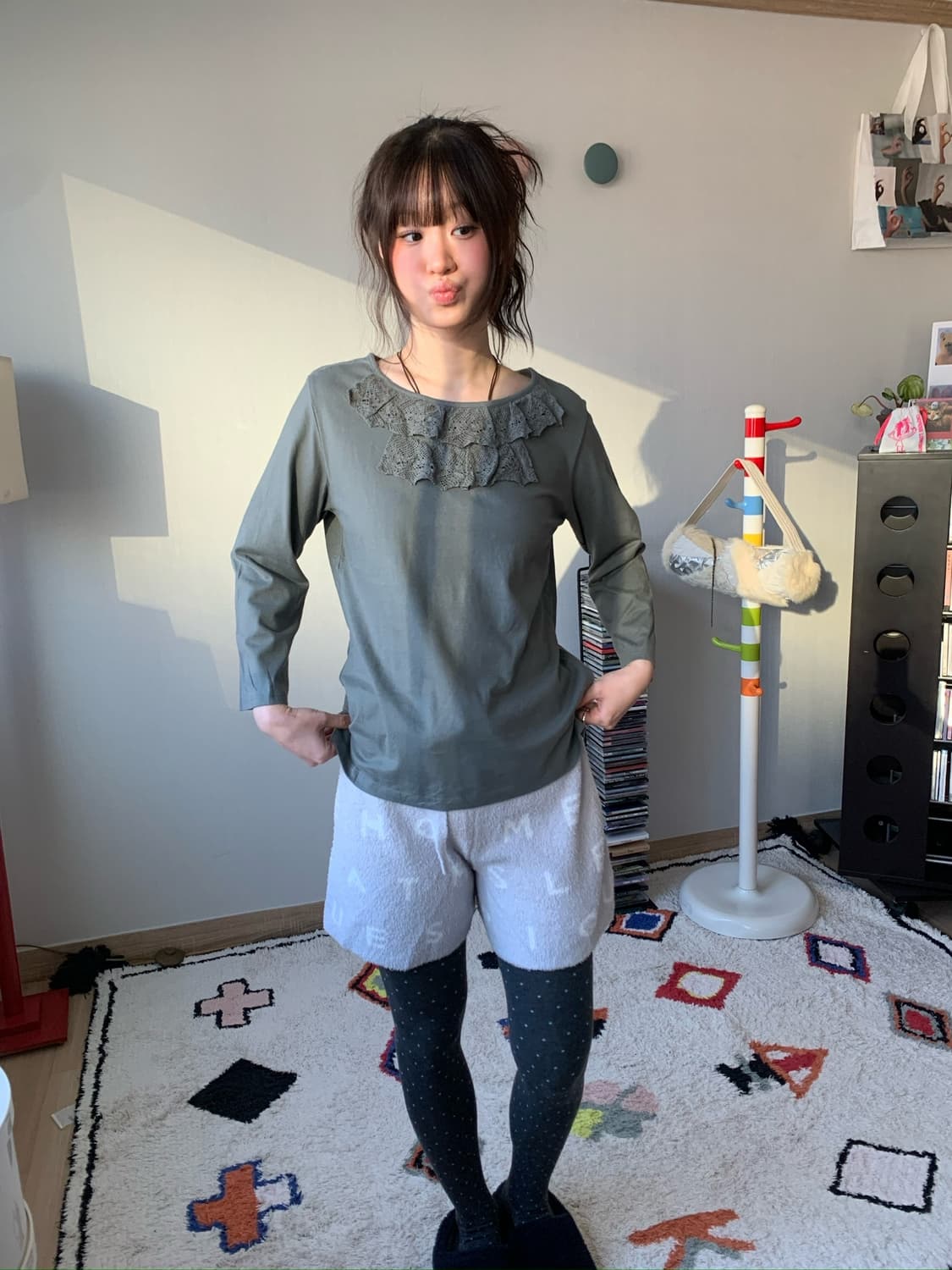 vintage cloud shorts 상품이미지1